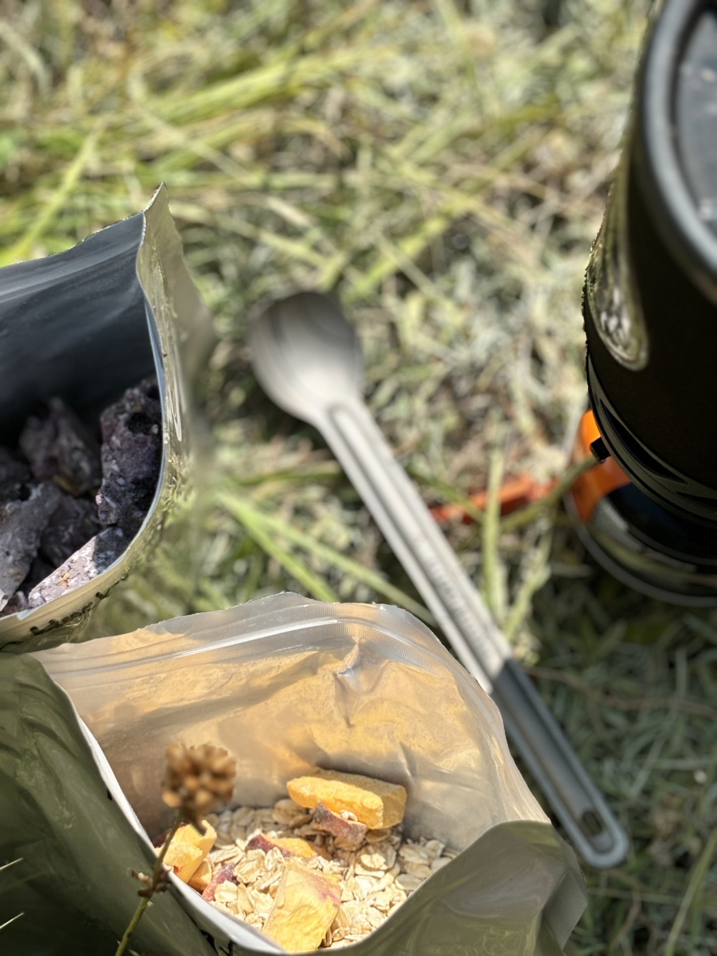 Custom Engraved Ti - Long Camp Spoon