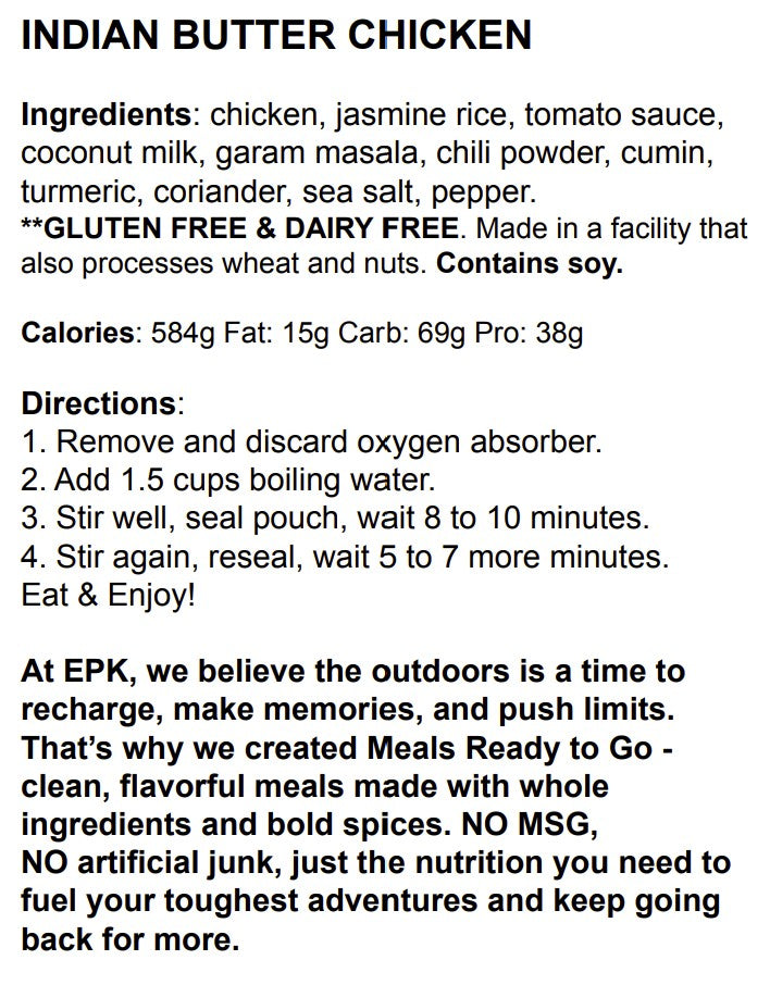 MRG_Indian Butter Chicken